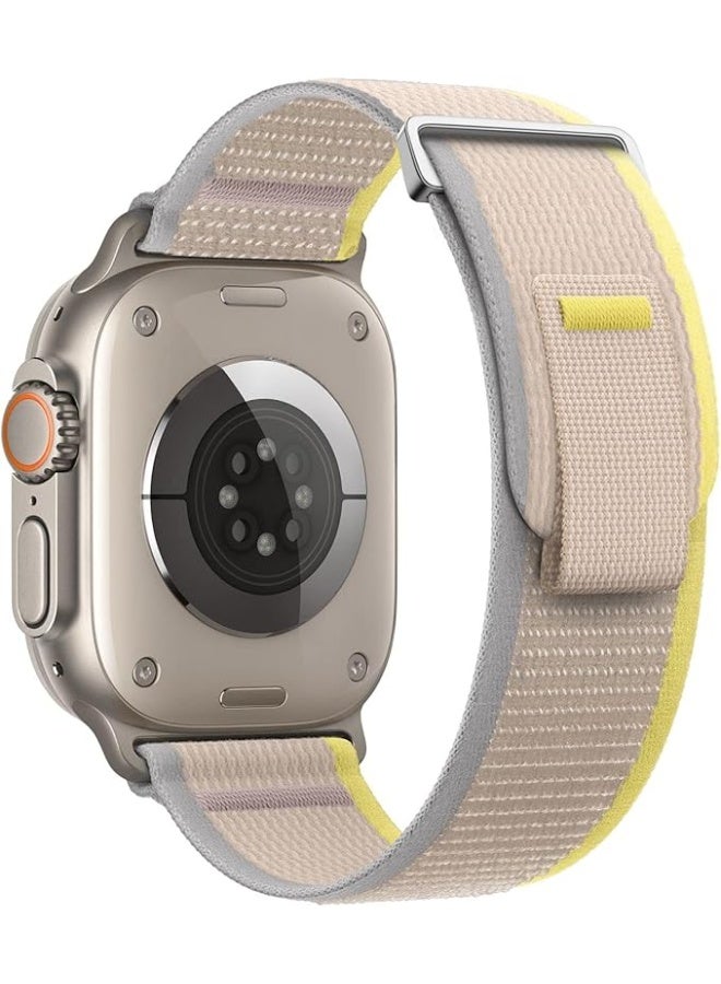 Trail/Alpine Loop Nylon Band Compatible with Apple Watch Ultra 2 / Ultra / Series 9/8/7/6/5/4/3/2/1 / SE2 / SE, Adjustable Sport Strap with Metal C-Hook, Replacement Wristband for iWatch 49mm 45mm 44mm 42mm - Image 1