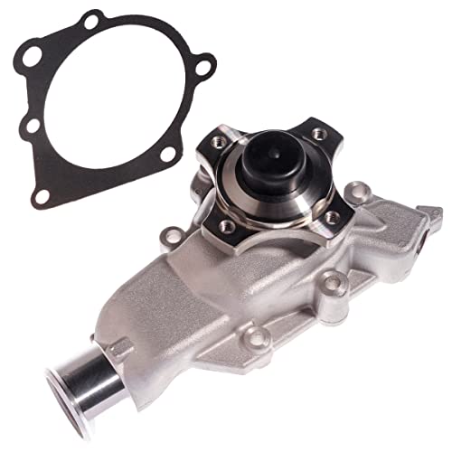 AUQDD AW7164 Professional Water Pump Kit w/Gasket Fit For (Engine L6 4.0L 242Cid) 1999-2004 Jeep Grand Cherokee /2000 01 02 03 04 05 2006 Wrangler - Image 1