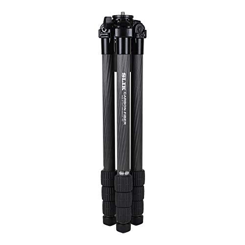 SLIK Pro CF-834 4-Section 65" Carbon Fiber Tripod Black (615-923) - Image 2