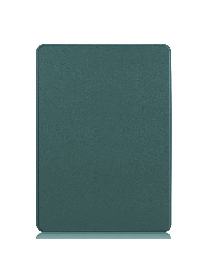 For Microsoft Surface Pro11/10/9 Commercial Tablet Computer Keyboard Leather Case 2024 New-Color:Dark Green-Applicable Model:Surface Pro11/10/9  - Image 1
