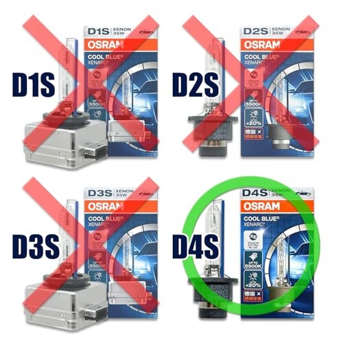 OSRAM Xenarc D4S Cool Blue HID Xenon Headlight Bulbs 66440CB 42V 35W 5500K Made in Germany | Pack of 2 - Image 2