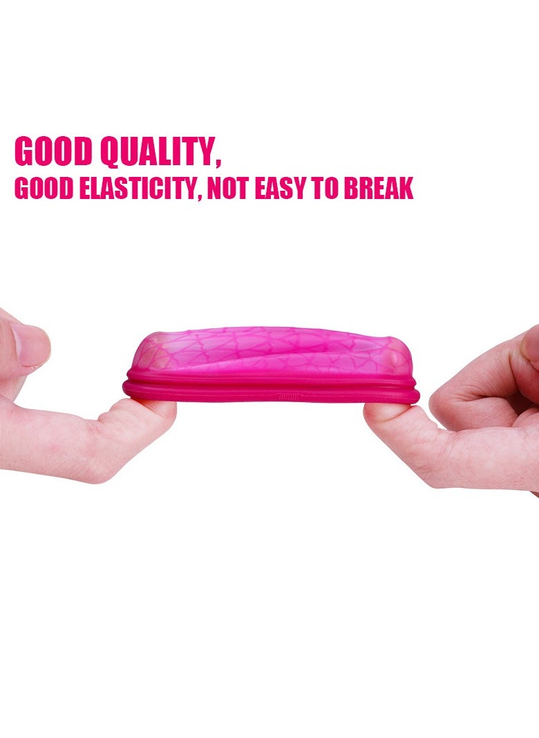 Generic - Reusable Menstrual Disc For Women Feminine Lady Menstrual Disc With Tail Flat-fit Design Extra-Thin Sterilizing Silicone Cup - Image 1