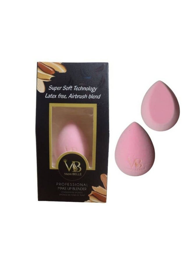 Veoni Belle Beauty Blender Velvet Microfiber Super Soft Pink Makeup Sponge - pzsku/Z4FF13B7E582A7032BECAZ/45/_/1735566849/0d306a34-0dd5-4bff-b9cb-eaf8ee6008f5