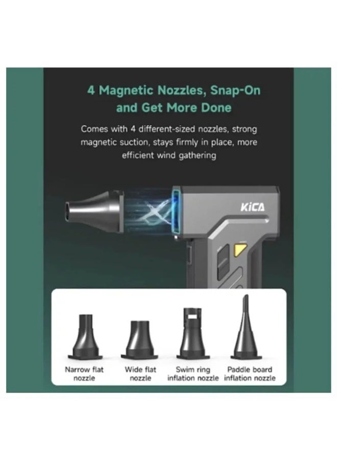 Kica Jetfan Ultra Blowing and Suction 48m/s Powerful Thrust - Image 5