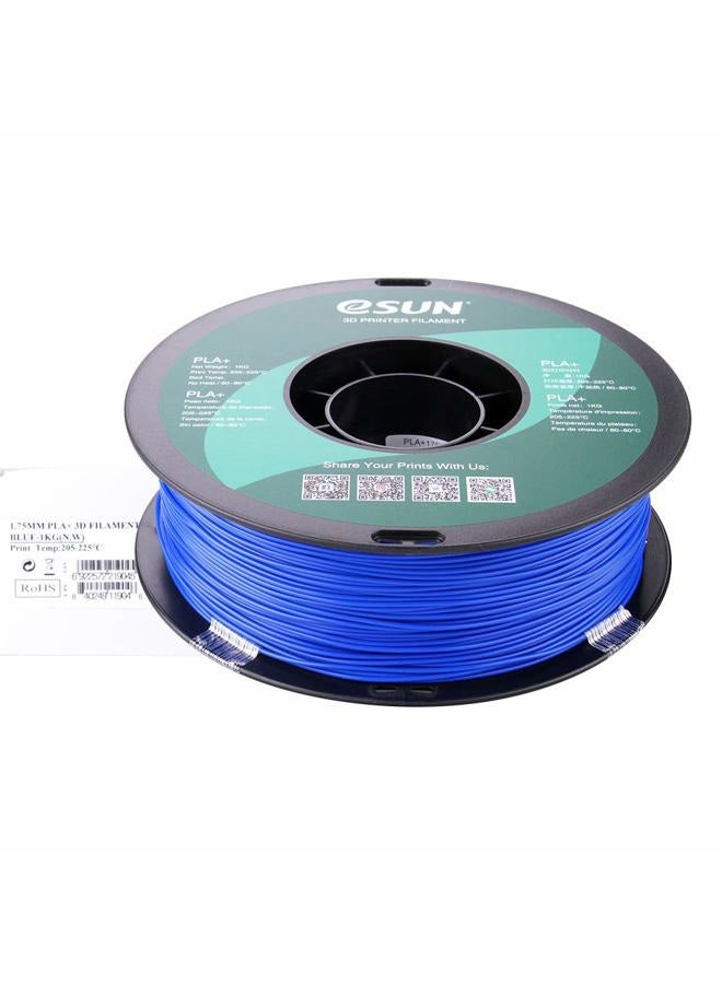 eSUN PLA PRO (PLA+) 3D Printer Filament, Dimensional Accuracy +/- 0.03mm, 1kg Spool, 1.75mm, Blue - Image 2