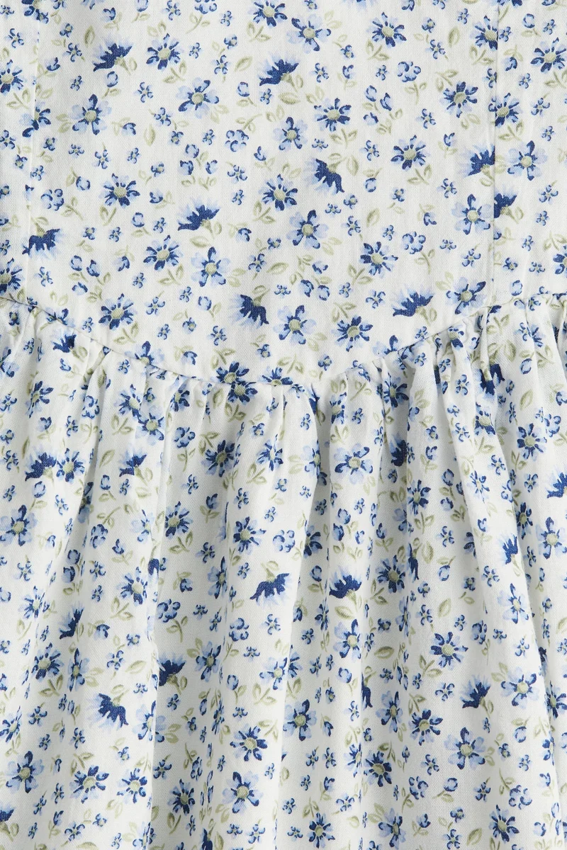 H&M Floral Print Mini Dress