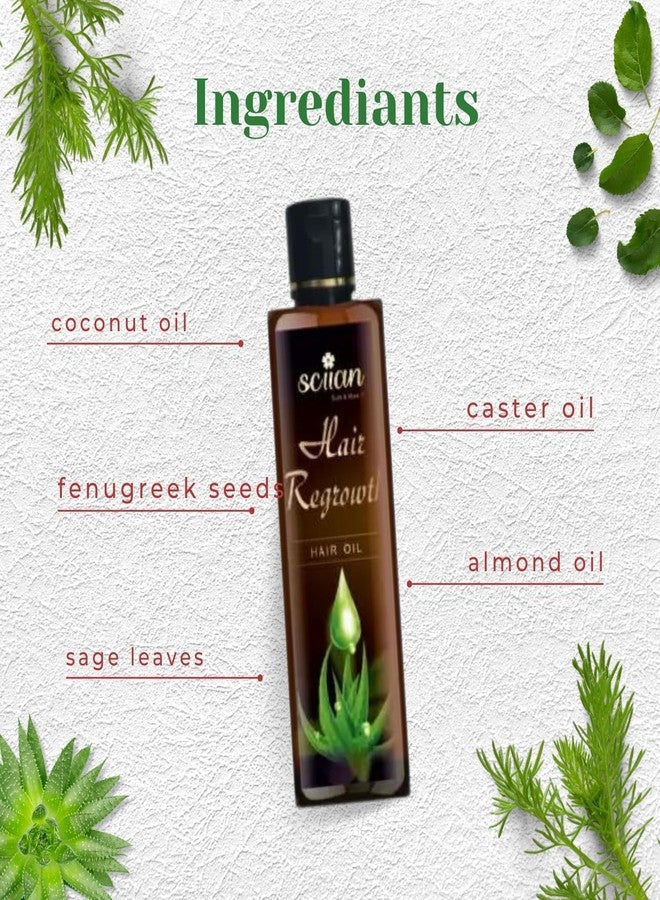 SCIIAN Aloevera-100ml | Natural Goodness of Aloevera Ayurvedic Herbs | Provide Nourishment,moisturization & Hair Growth | Ultra-Light & Non-Sticky | Paraben & Sulphates Free | for Soft, Shiny Hair - Image 3