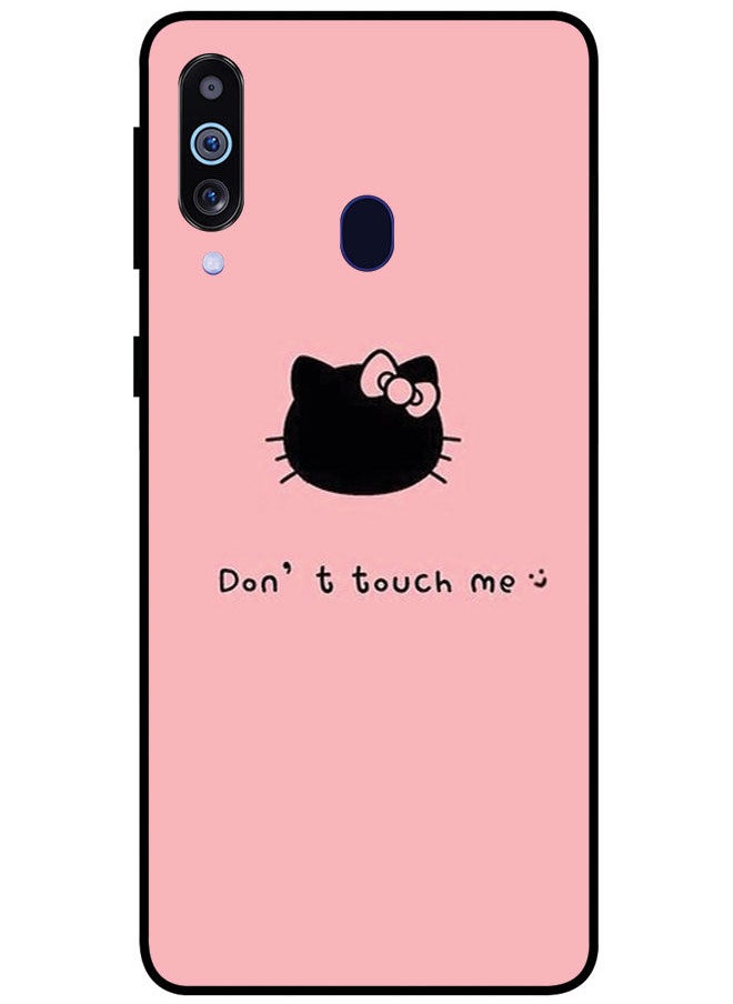 EYE CATCH - Protective Case Cover For Samsung Galaxy M40 Smart Series Printed Protective Case Cover for Samsung Galaxy M40 Don't Touch Me - Image 1