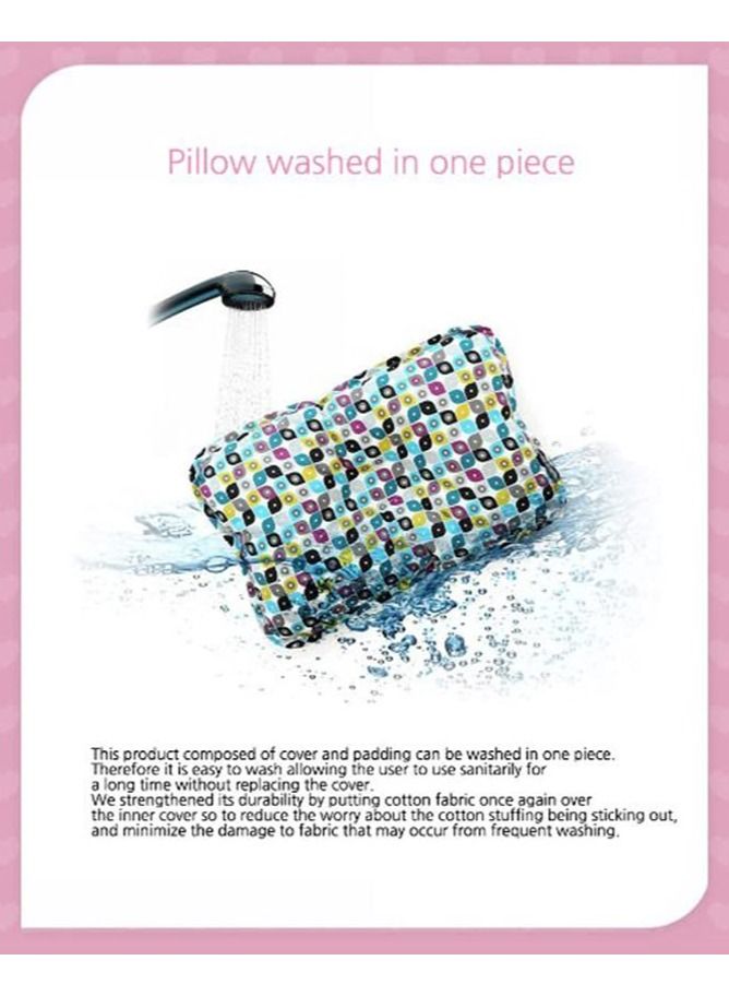 Excefore Soft Hypoallergenic Baby Pillow with Organic Cotton Cover - Machine Washable (Animal World) - Image 4