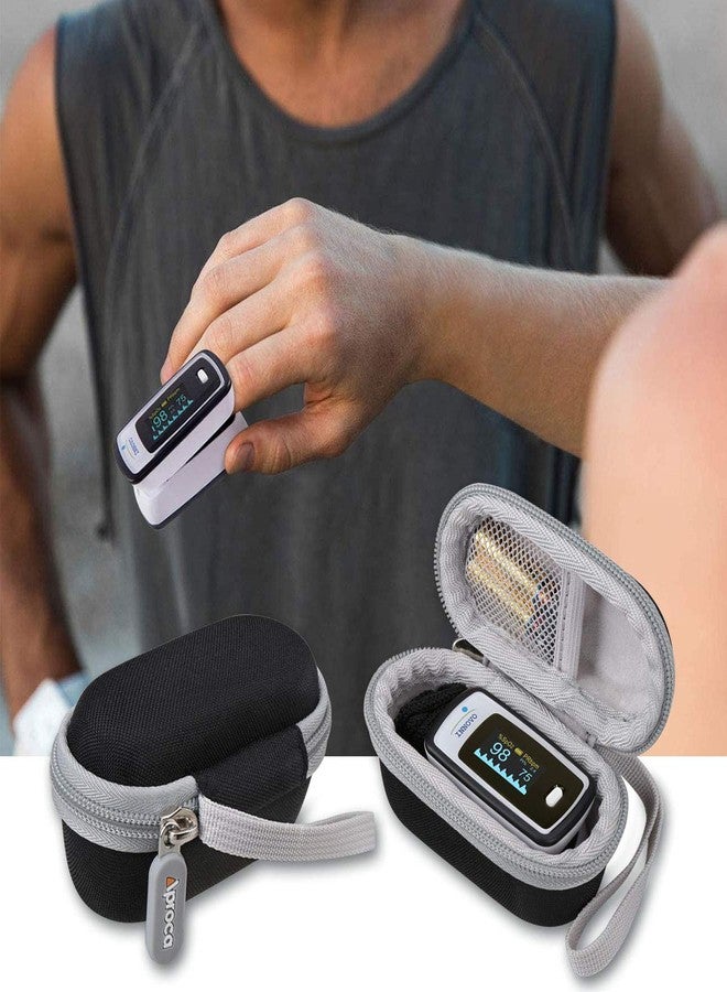 Aproca Case Compatible with Innovo Deluxe iP900AP / Zacurate Pro Series Deluxe Fingertip Pulse Oximeter, Portable Storage Bag for Accessories (only case) - Image 4