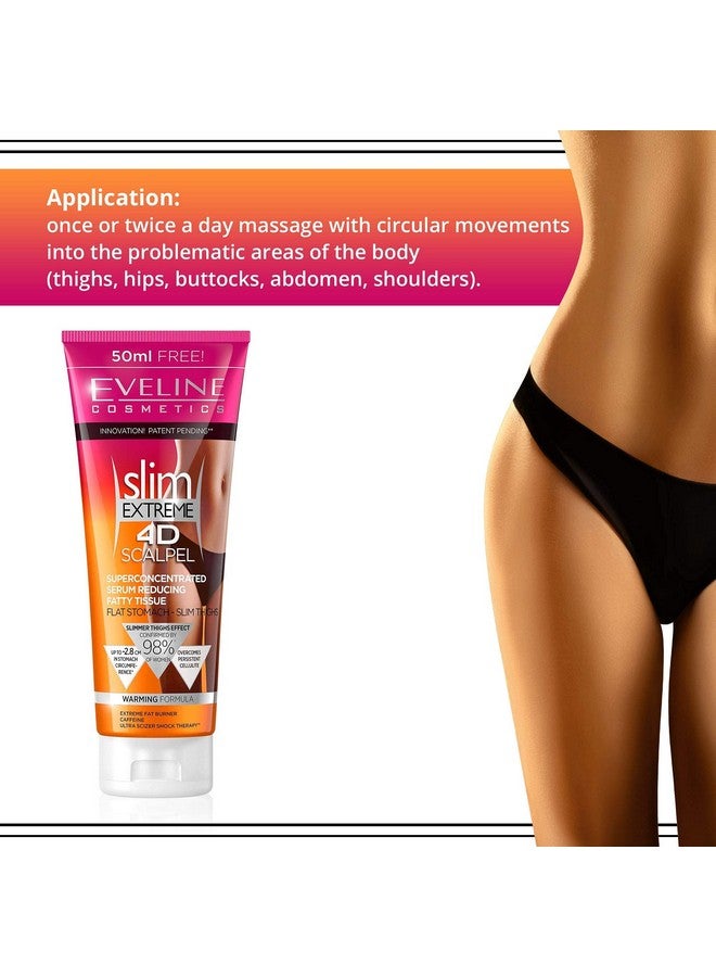 EVELINE COSMETICS Slim Extreme 4D Body Modelling & Lifting Serums & Creams - Image 5