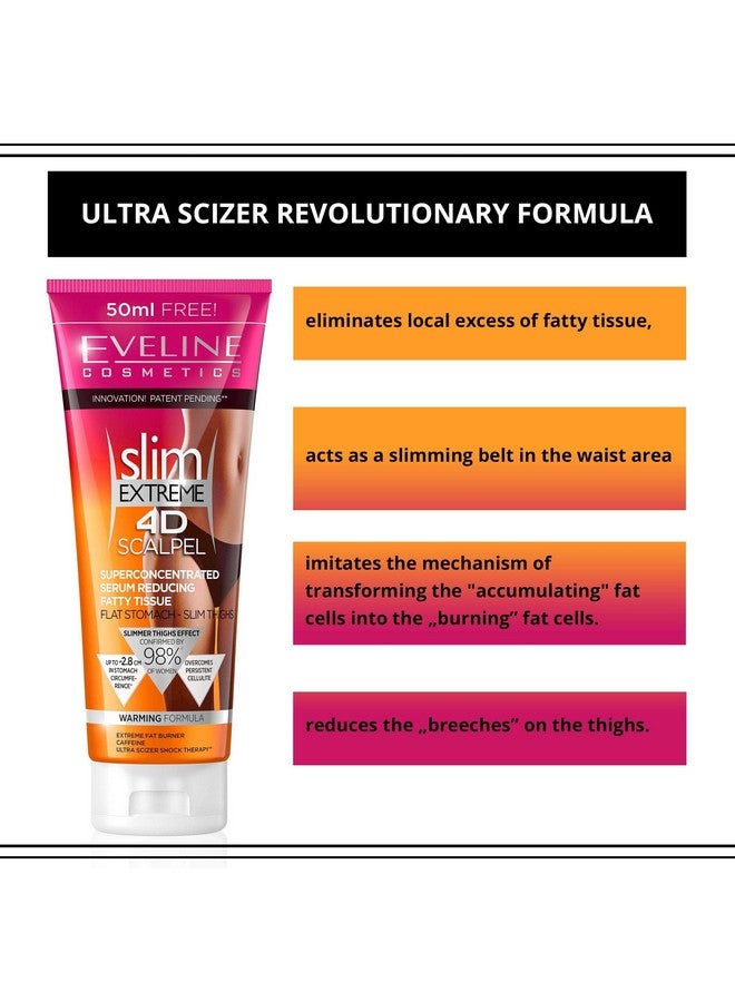 EVELINE COSMETICS Slim Extreme 4D Body Modelling & Lifting Serums & Creams - Image 3