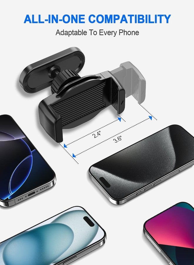 UBeesize Gym Magnetic Phone Holder, 1-Sec Install 360° Adjustable Ball Joint and Durable Base, Universal Magnetic Phone Mount with Smartphones Works on Any Surface (Metal Plate Included) - Image 3