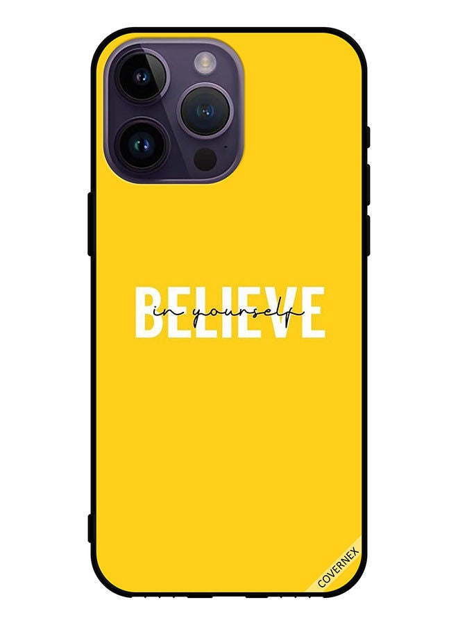 Covernex Protective Case Cover For Apple iPhone 14 Pro Max Believe In Yourself - Image 1