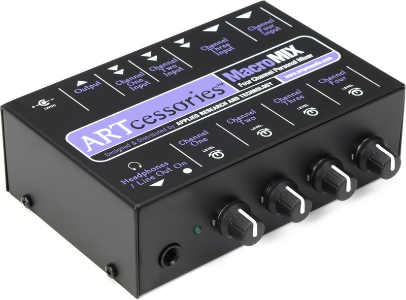 ART MacroMIX Four Channel Personal Mixer - Image 2