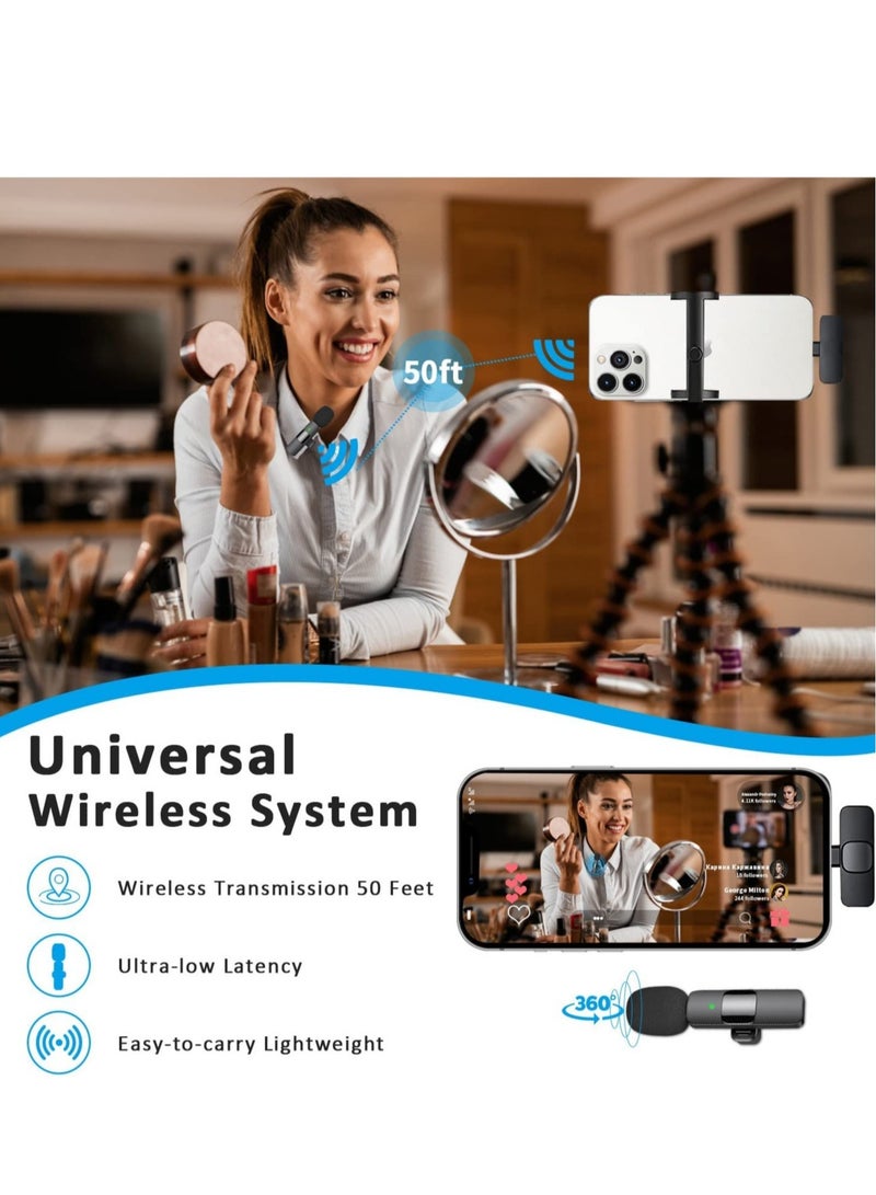 ELTRAZONE Professional Wireless Lavalier Lapel Microphone for iPhone, iPad - Cordless Omnidirectional Condenser Recording Mic for Interview Video Podcast Vlog YouTube  - Image 5