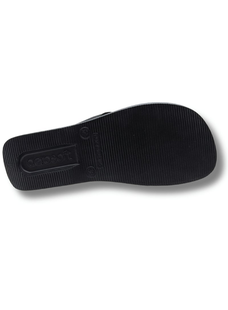 ايروسوفت شبشب نسائي من ايروسوفت A0825 باللون الأسود - Image 4