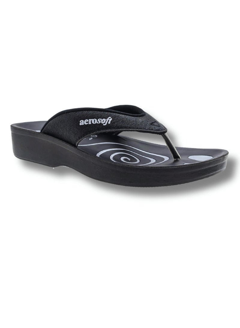 ايروسوفت شبشب نسائي من ايروسوفت A0825 باللون الأسود - Image 2