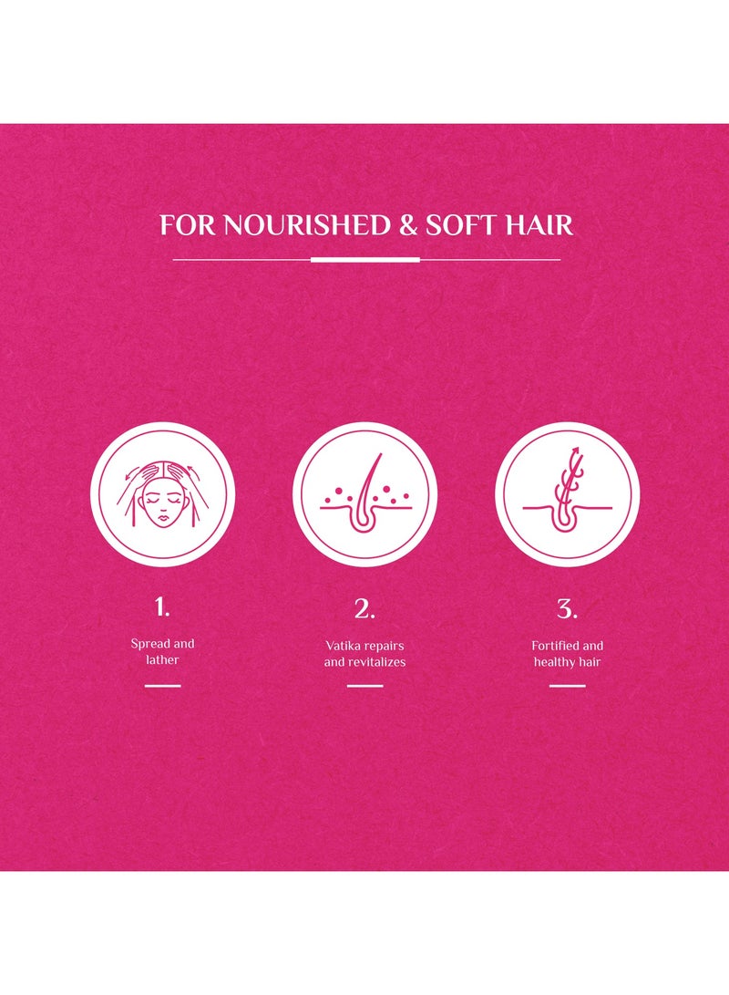 فاتيكا ناتشورالز شامبو الإصلاح والاستعادة الغني بالعسل والبيض 1000مل - Image 4