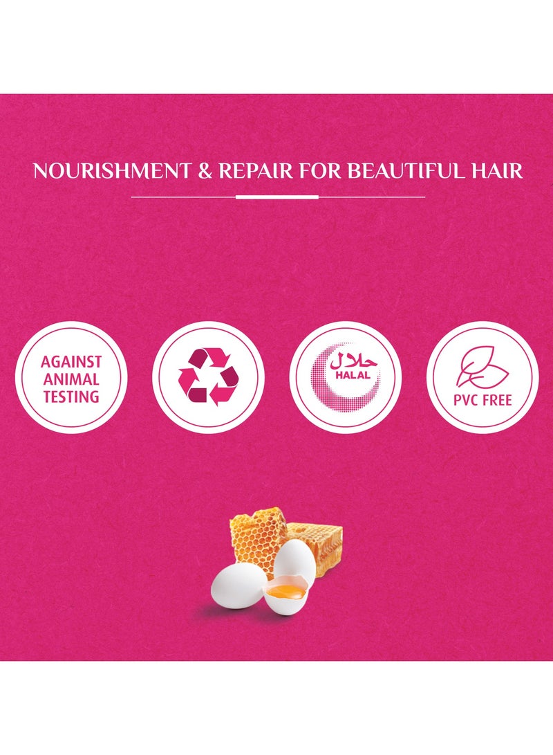 فاتيكا ناتشورالز شامبو الإصلاح والاستعادة الغني بالعسل والبيض 1000مل - Image 3