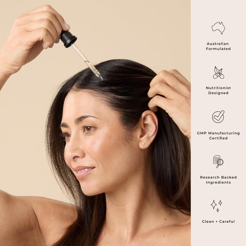 JSHealth Vitamins Vita-Growth Scalp Serum for Hair Density & Scalp Vitality - Hair Serum for Women with Peptides, Vitamins & Amino Acids - Image 4