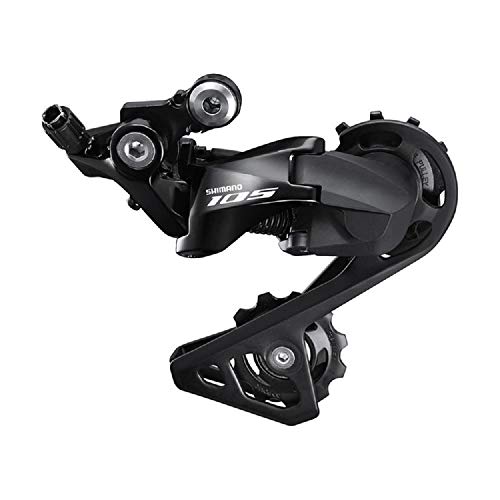 SHIMANO شيما노 105 R7000 RD-R7000 SS 11 سرعات دراجة طريق قصيرة القفص ظل ديريلور أسود - Image 1