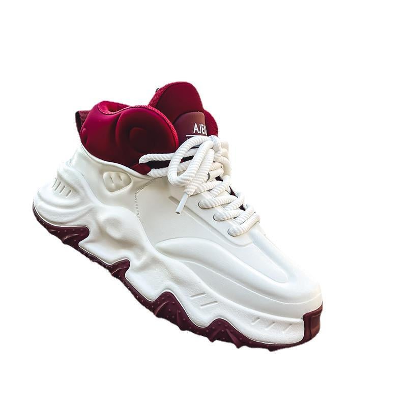 Putian High-Top Men'S Shoes 2024 Spring New Leisure Sneaker Youth Winter Leather Heightening Torre Trendy Shoes - Image 5
