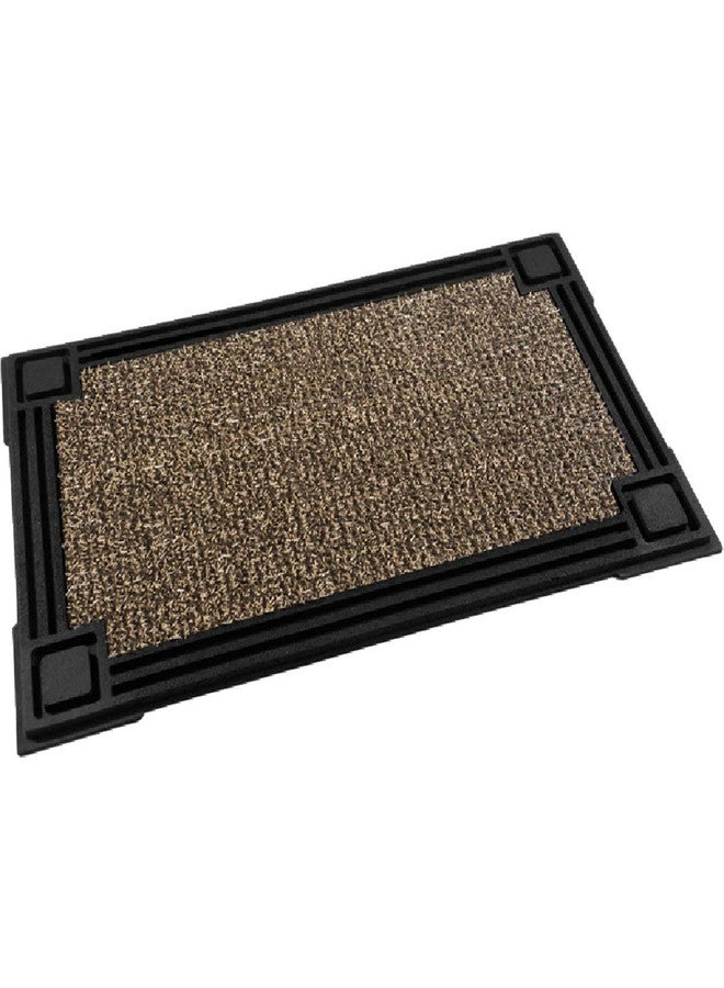 Grassworx Form & Function Mat 18" X 30" Black, Taupe Astroturf - Image 1