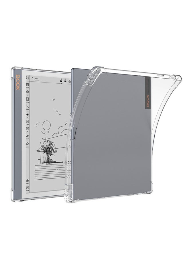 Generic - Applicable To Arable Boox Note X3/X3 Youth/X3Pro E-book Protective Cover Airbag Anti-fall Transparent Case-Color:Transparent -Applicable Models:Boox Note Air4c/air3/air3c/10.3"/with Pen Tray - Image 1