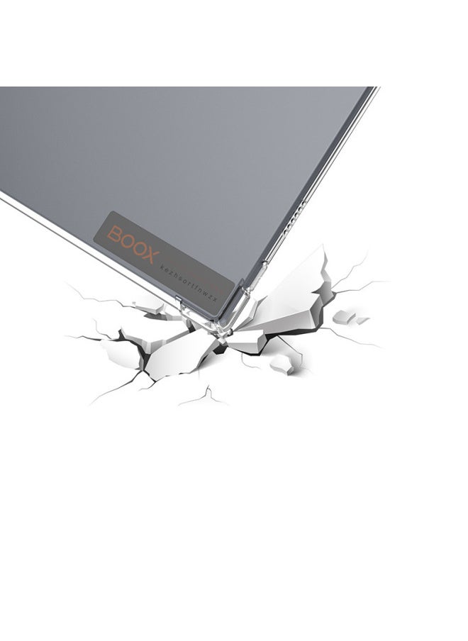 Generic - Applicable To Arable Boox Note X3/X3 Youth/X3Pro E-book Protective Cover Airbag Anti-fall Transparent Case-Color:Transparent -Applicable Models:Boox Note Air4c/air3/air3c/10.3"/with Pen Tray - Image 1