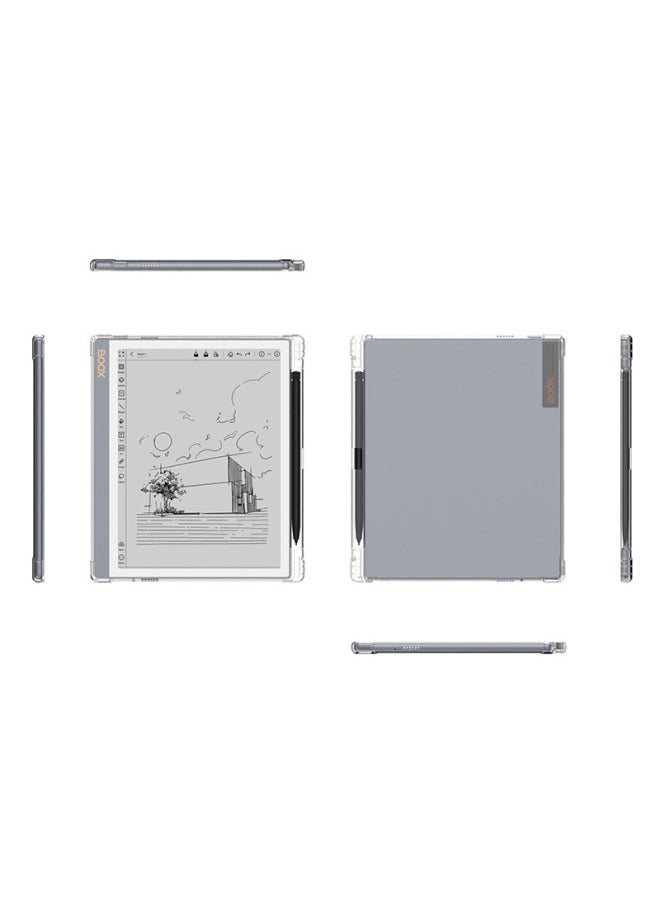 Generic - Applicable To Arable Boox Note X3/X3 Youth/X3Pro E-book Protective Cover Airbag Anti-fall Transparent Case-Color:Transparent -Applicable Models:Boox Note Air4c/air3/air3c/10.3"/with Pen Tray - Image 1