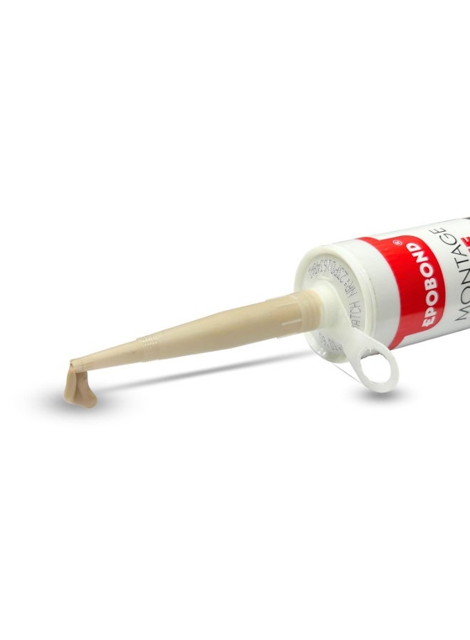EPOBOND Montage Glue Instant Grip Super Strength Construction Glue 375g, Beige Color (1 Piece) - Image 3