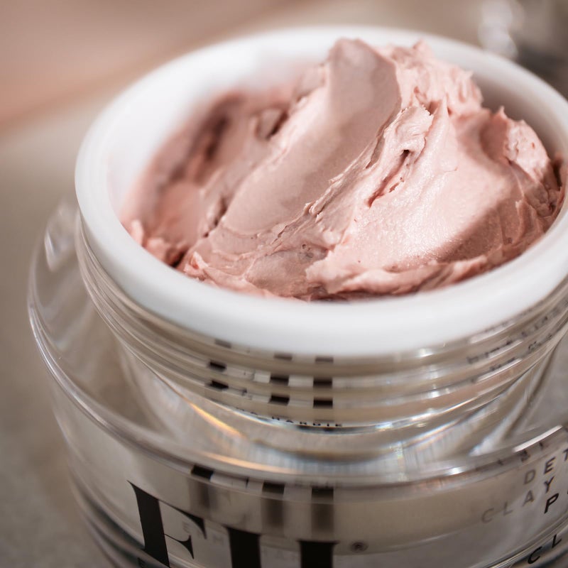 Emma Hardie 50ml Purifying Pink Clay Detox Mask with Cleansing Cloth, To Cleanse, Balance, Exfoliate & Rejuvenate Skin, Suitable for Most Skin Types, Including Sensitive Skin, Vegan & Cruelty Free - Image 3