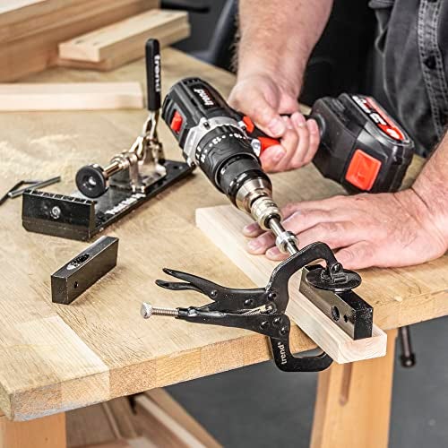 Trend Pocket Hole Jig Face Clamp Clamping Tool with Adjustable Pressure & Quick Release Lever, PH/CLAMP/F6 - Image 4