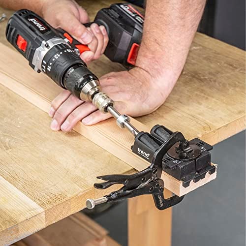 Trend Pocket Hole Jig Face Clamp Clamping Tool with Adjustable Pressure & Quick Release Lever, PH/CLAMP/F6 - Image 3