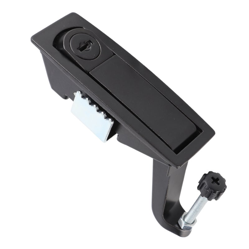 Zinc Alloy Compression Latch Adjustable Lever with Locking Trigger Lock for RV Marine Boat Cabinet Toolbox - Image 2