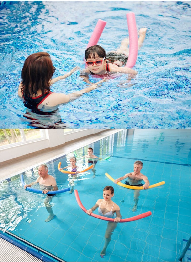 HAIZID Swimming Aid for Children and Adults - Purple Pool Noodles for Swimming Training, Water Safety for Swimming and Water Sports Games  - Image 3