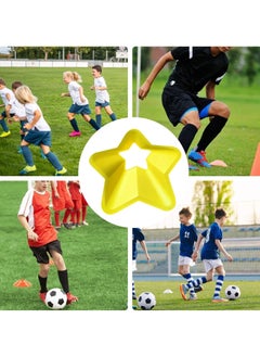 Generic Star Shaped Soccer Training Plate, Soccer Training Equipment, for Agility and Flexibility Training - 50 Pieces  - Image 3