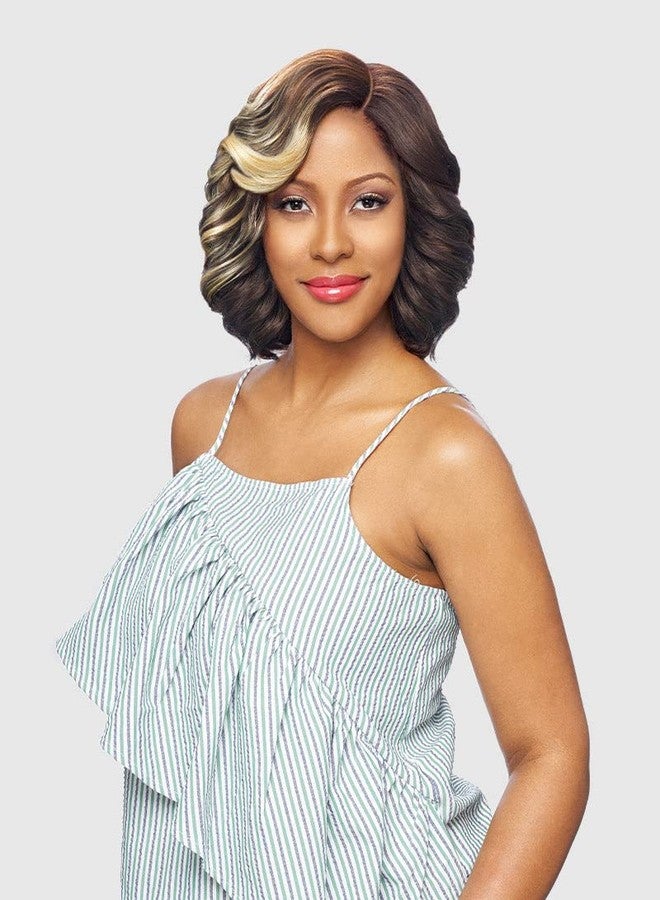 Vanessa Synthetic C-Side Lace Part Swiss Lace Front Wig - TOPS RC FLUDDY (BT4007) - Image 1