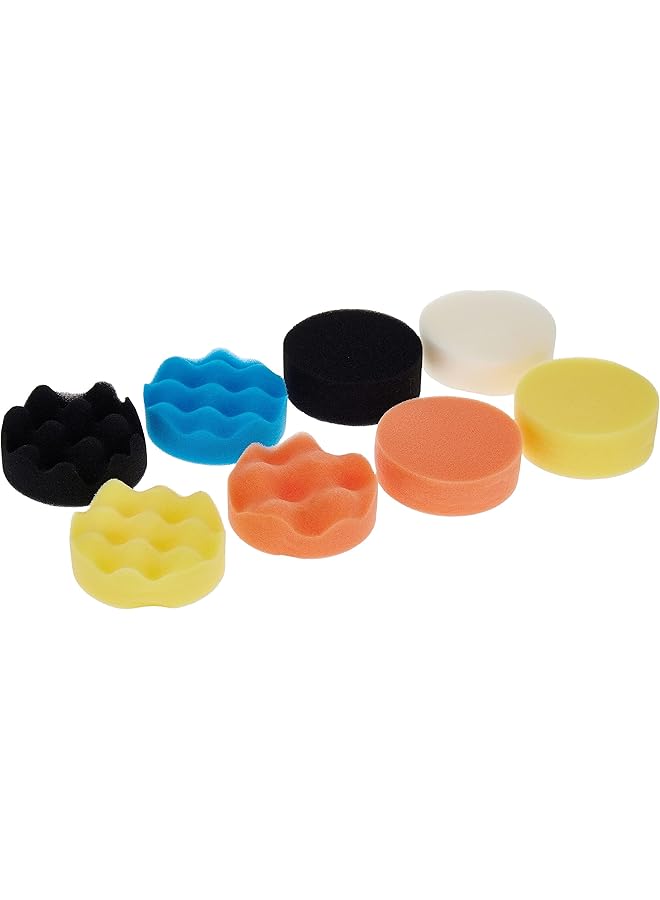 KASTWAVE 3-Inch Car Foam Buffing Pad Kit - 11 Pcs Polisher Set For Polishing, Waxing & Sealing Glaze - Perfect For Car Detailing And Shine  - Image 2