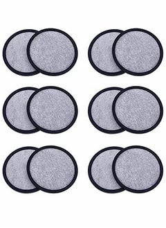 SYOSI 12-Pack Replacement Charcoal Water Filter Discs for Mr. Coffee Brewers Coffee Machines  - Image 1