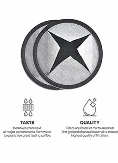 SYOSI 12-Pack Replacement Charcoal Water Filter Discs for Mr. Coffee Brewers Coffee Machines  - Image 3