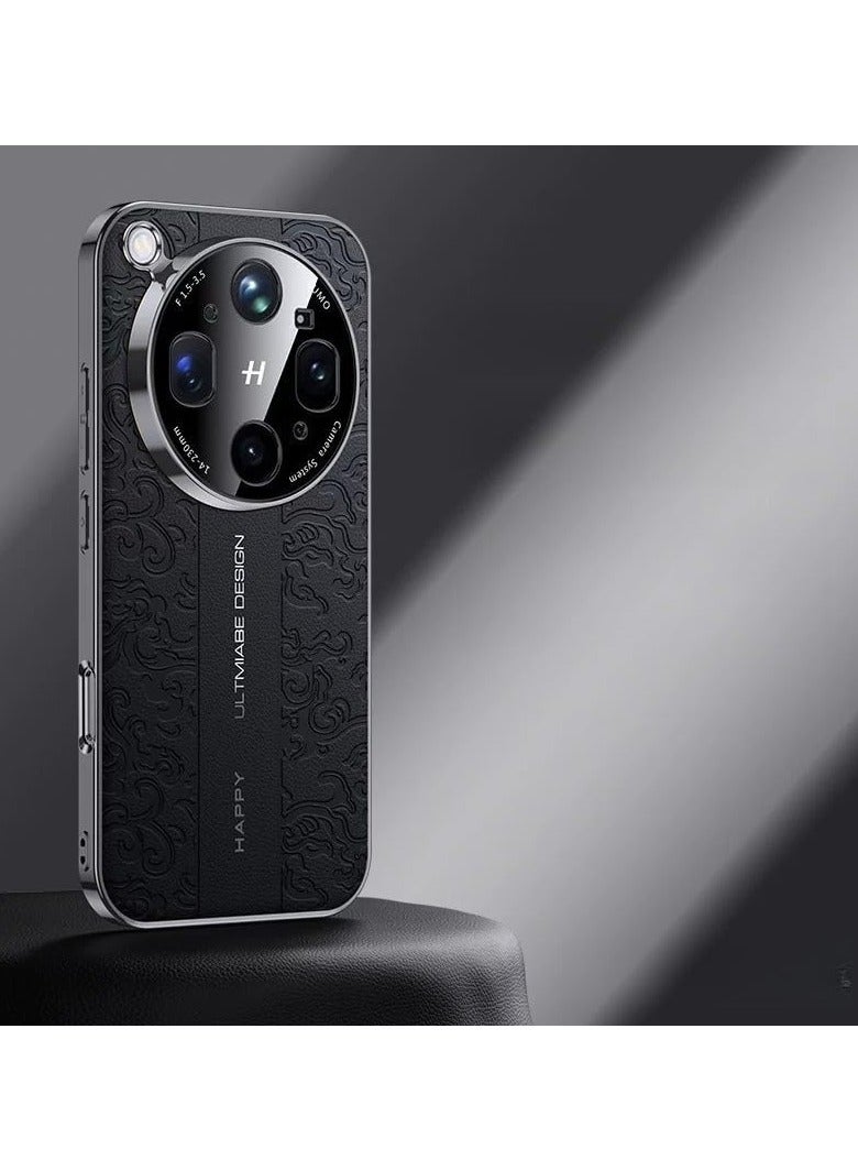 general Case compatible with the OPPO Find X9 Ultra 5G; luxury embossed leather case featuring an auspicious cloud pattern, designed for the OPPO Find X9 Ultra - Image 1