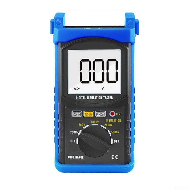 Digital Insulation Resistance Tester 5000V 200 Gohm AC Voltmeter CAT IV 600V - Image 3