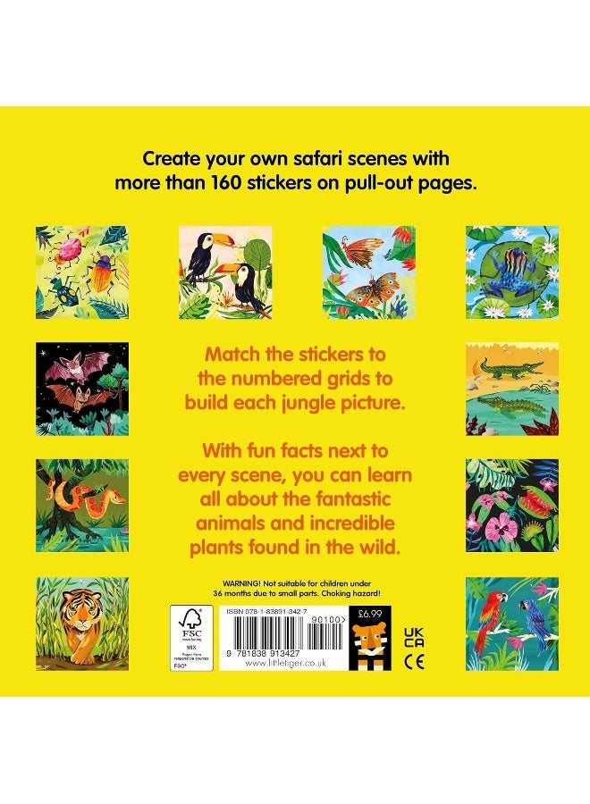 Jungle: Colour with Stickers: Nature - Image 2