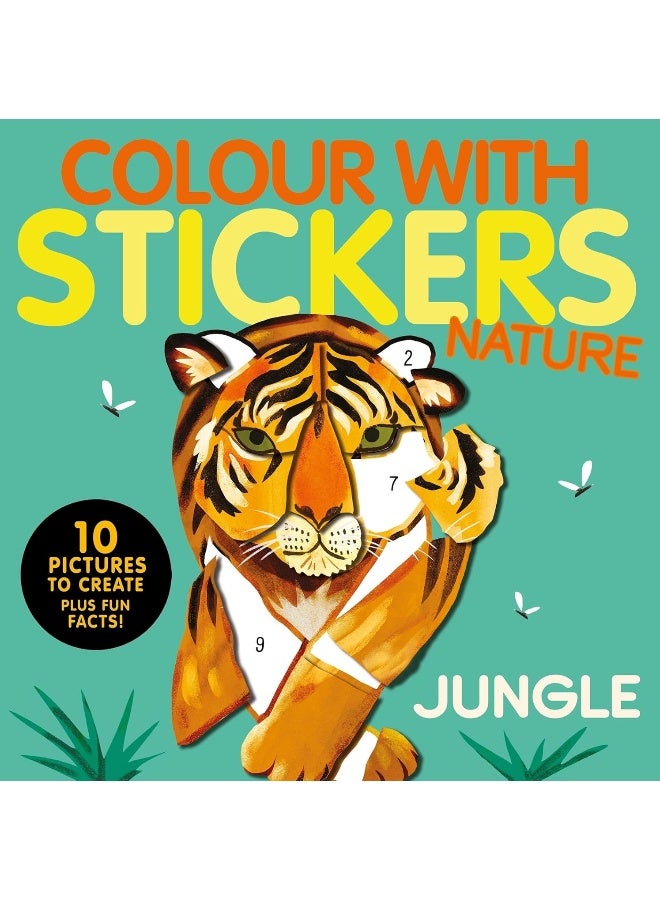 Jungle: Colour with Stickers: Nature - Image 1