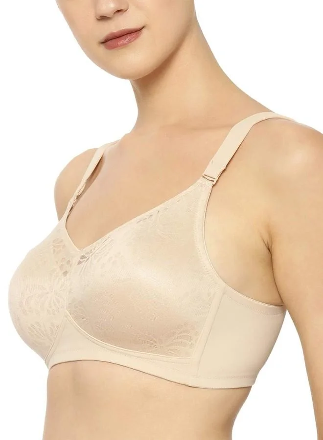 ترايامف Triumph International Women's Light Padded | Non Wired | Minimizer 40E New Beige | Full-Coverage Bra | Pack of 1