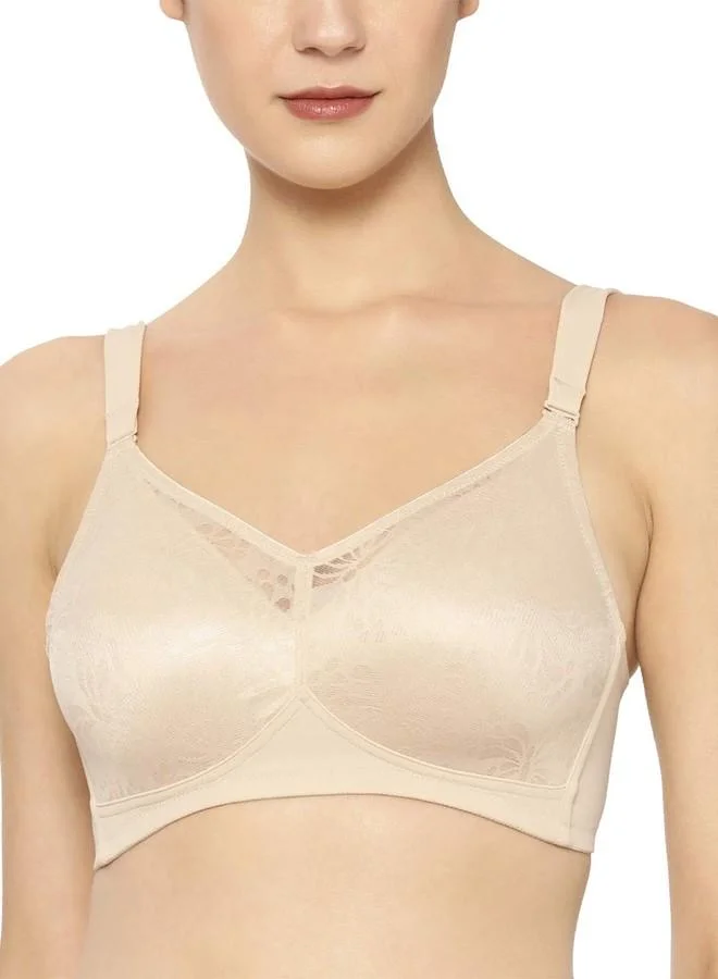 ترايامف Triumph International Women's Light Padded | Non Wired | Minimizer 40E New Beige | Full-Coverage Bra | Pack of 1