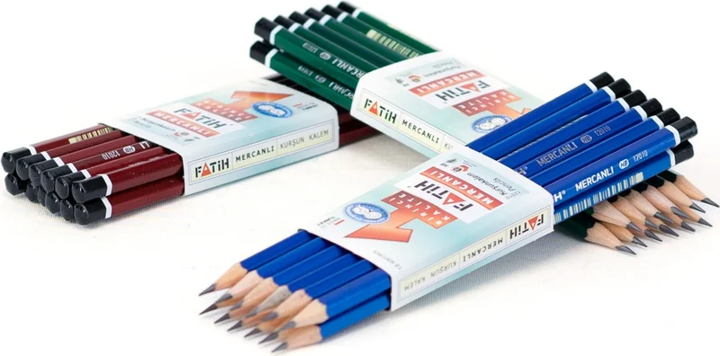 اوبلاند Stationery Fatih Coral Pencil Hb Soft Tip Ergonomic Design Durable 36 Piece Set