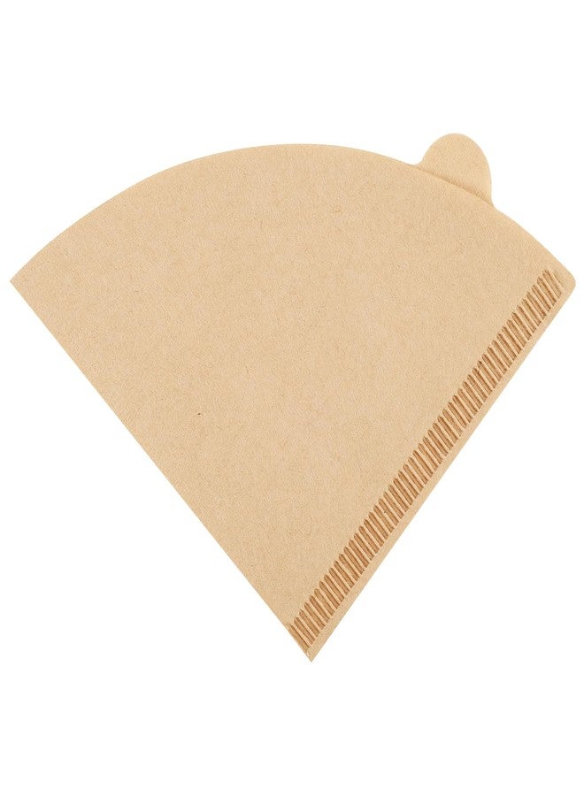 Nextpal 100-Count Coffee Filters, Cone Paper Filters for Pour Over Coffee Makers, Unbleached Brown Disposable Paper Fits for Drip and Pour Over Maker 1-4 Cup Size - Image 1